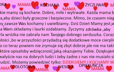 Dzień Matki - 26.05.2020 22