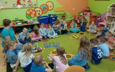 Niebieskie Igrzyska w przedszkolu 3