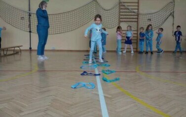 Niebieskie Igrzyska w przedszkolu 8