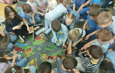 Niebieskie Igrzyska w przedszkolu 28