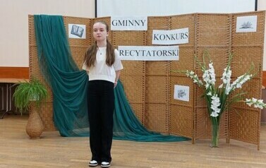 Gminny Konkurs Recytatorski 2024 rok 12
