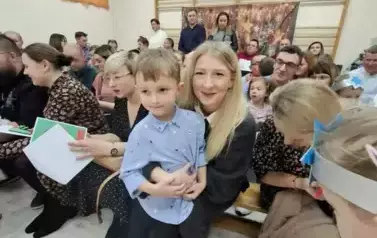 Kolędowanie w przedszkolu u Motylk&oacute;w 1