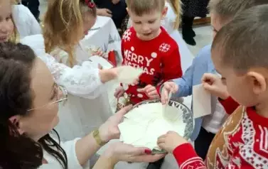 Kolędowanie w przedszkolu u Motylk&oacute;w 24