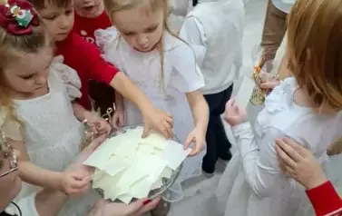 Kolędowanie w przedszkolu u Motylk&oacute;w 86