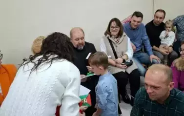 Kolędowanie w przedszkolu u Motylk&oacute;w 89