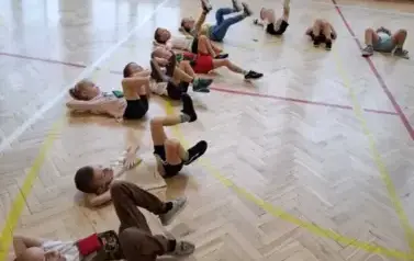 Zajęcia sportowe u "Krasnali" 27