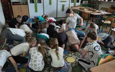 Warsztaty ekologiczne dla klas I-III "O czystości w&oacute;d" 4