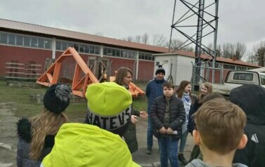 Wycieczka do Zakładu Prefabrykacji Konstrukcji Dachowych 9