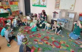 Lekcja otwarta w grupie przedszkolnej Motylki 4