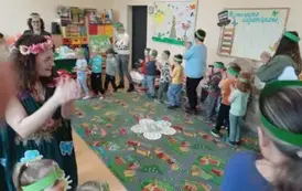 Lekcja otwarta w grupie przedszkolnej Motylki 9