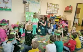 Lekcja otwarta w grupie przedszkolnej Motylki 12