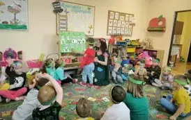 Lekcja otwarta w grupie przedszkolnej Motylki 13