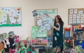 Lekcja otwarta w grupie przedszkolnej Motylki 15