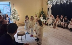 Jasełka w grupie przedszkolnej Motylki. 15